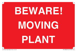 BEWARE! MOVING PLANT